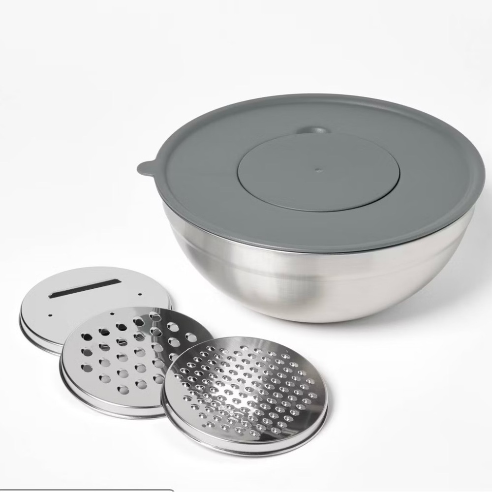 Basic Essentials Stainless Steel Prep and Store Set